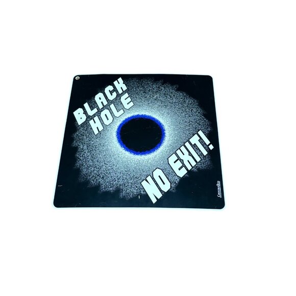 Unbranded Other - Black Hole No Exit Sign By Crosswalks